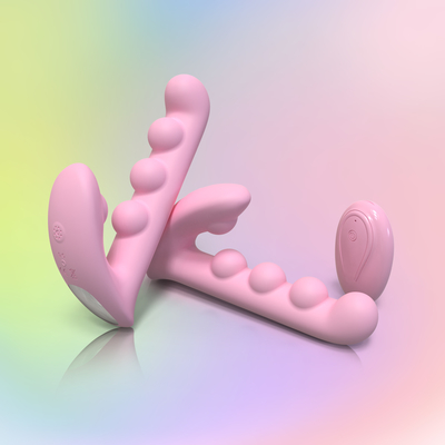 Unique Vibrate Loops G Spot Stimulation Vibrator Skin Friendly DF952
