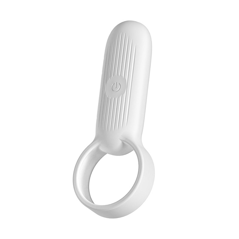 Light Weight Silicone Vibrating Cock Ring 150mAh Battery Powered CM601