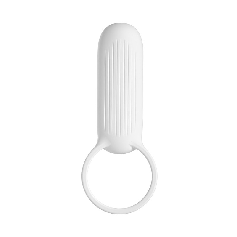 Light Weight Silicone Vibrating Cock Ring 150mAh Battery Powered CM601