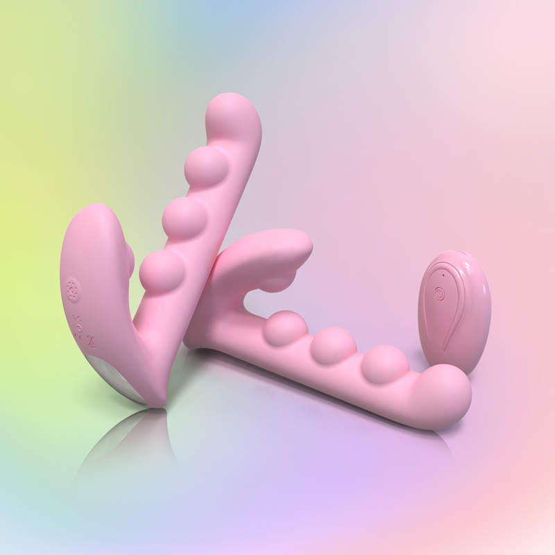 Unique Vibrate Loops G Spot Stimulation Vibrator Skin Friendly DF952
